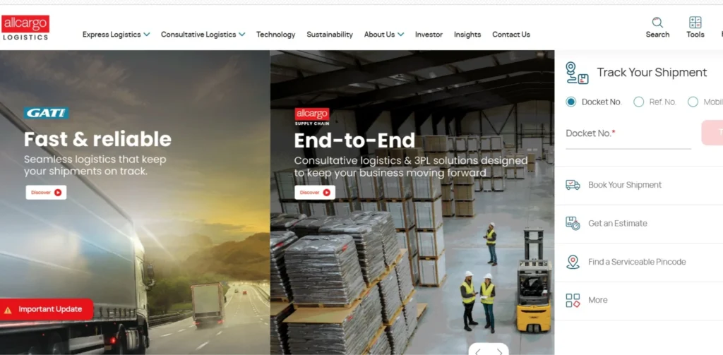 Logistics Companies in India - Allcargo Logistics