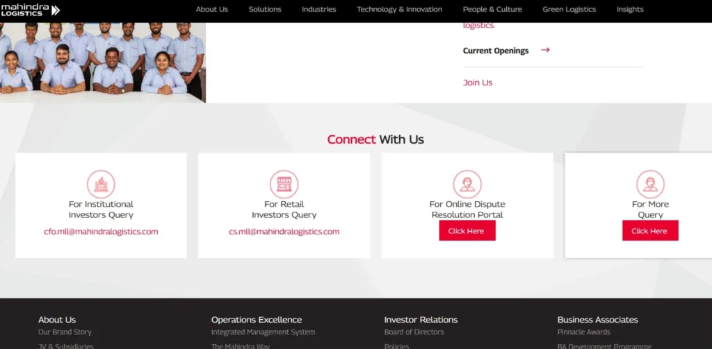 Logistics Companies in India - Mahindra Logistics