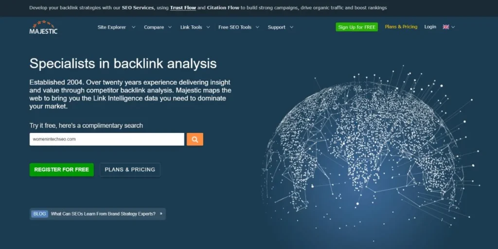 Majestic SEO - Backlink Audit Tools