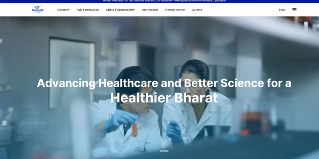 Mankind Pharma - Pharmaceutical Companies in India