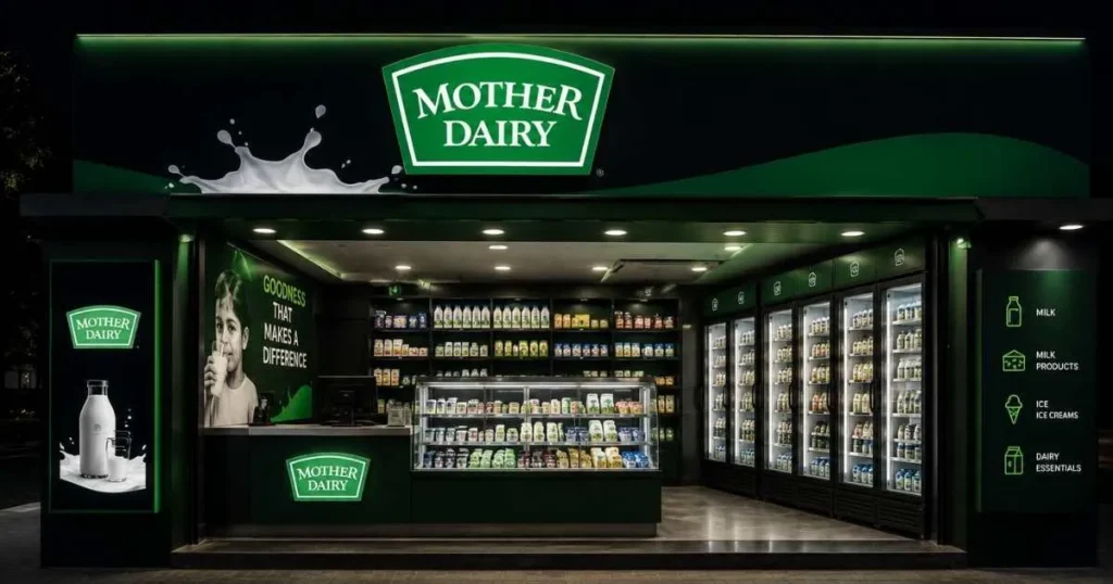 Mother Dairy Franchise Cost