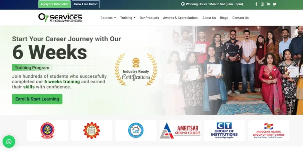 10 Best Digital Marketing Courses in Jalandhar 2026: Fees, Syllabus, Placement & Reviews O7 Services - Digital Marketing Courses in Jalandhar