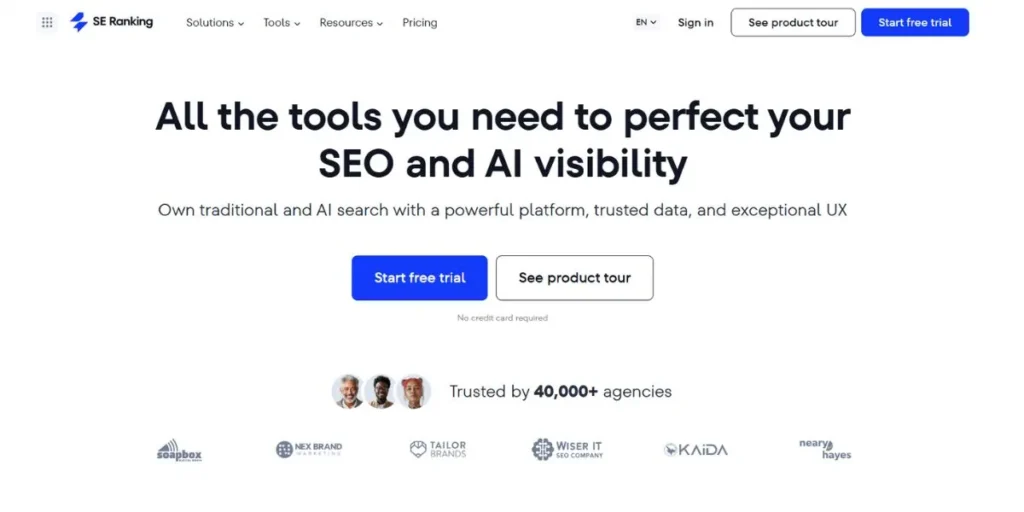 SE Ranking - Backlink Audit Tools