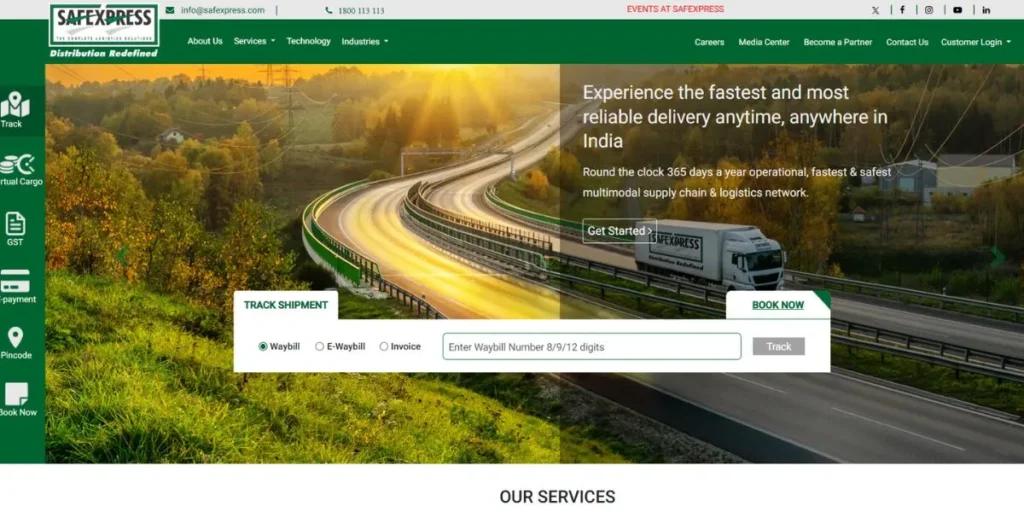 Safexpress - Logistics Companies in Chennai