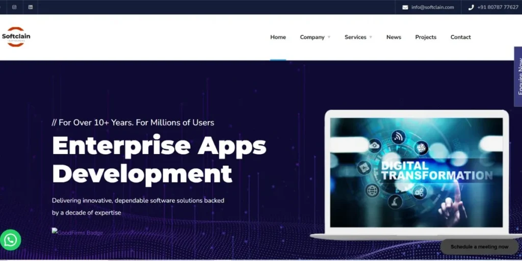 Top 15 IT Companies in Tirupur (2026): Best Software, Web & Digital Marketing Firms Softclain Technologies - IT Companies in Tirupur