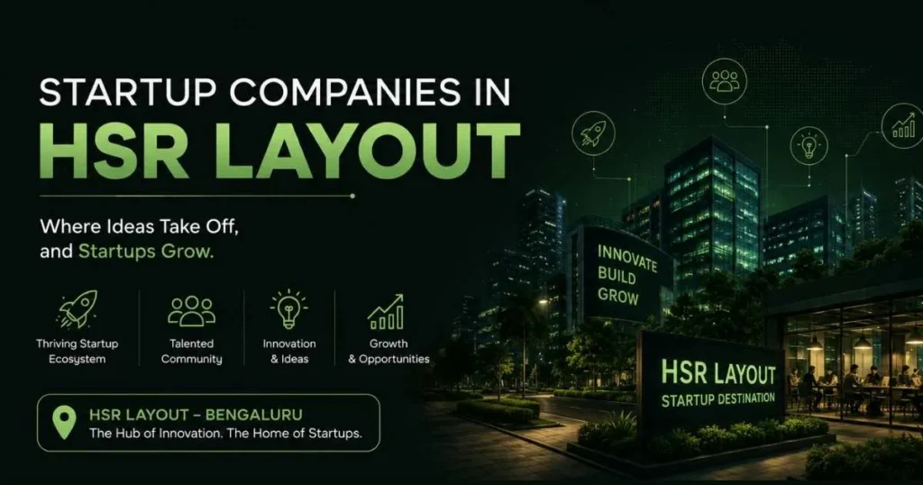 Top 20 Startup Companies in HSR Layout, Bangalore