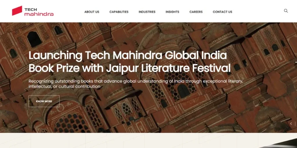 Tech Mahindra - Best Web Development Company in India