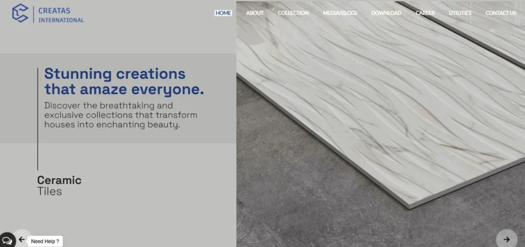Tiles Companies in India - Creatas International