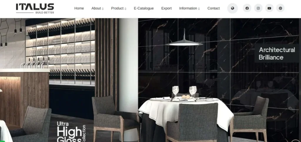 Tiles Companies in India - Italus Vitrified