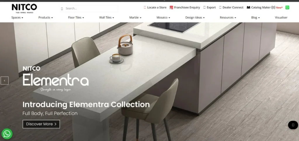 Tiles Companies in India - Nitco Limited