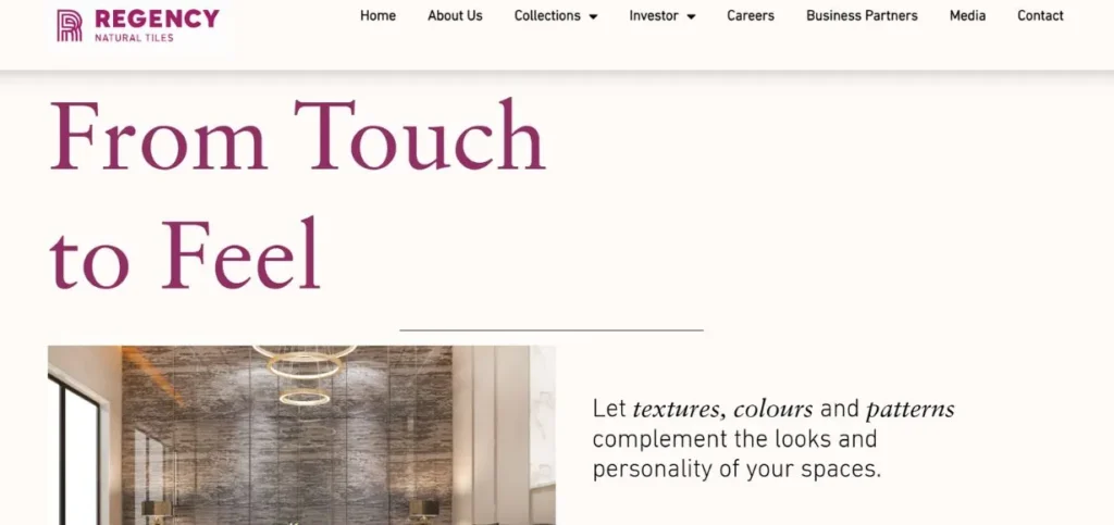 Tiles Companies in India - Regency Ceramics