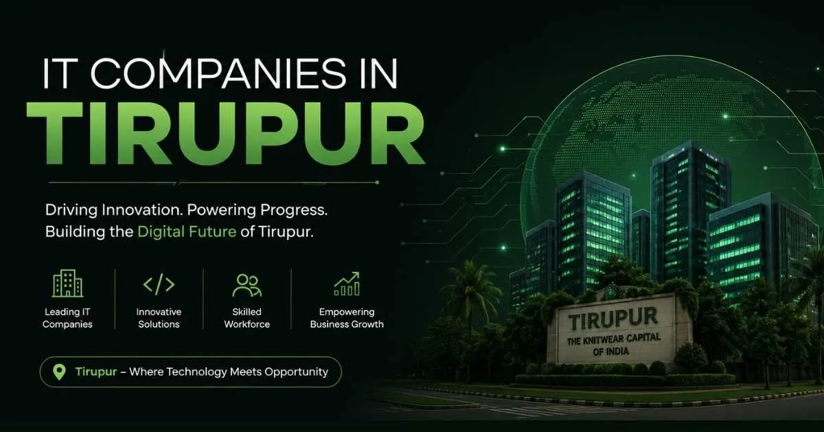 IT Companies in Tirupur