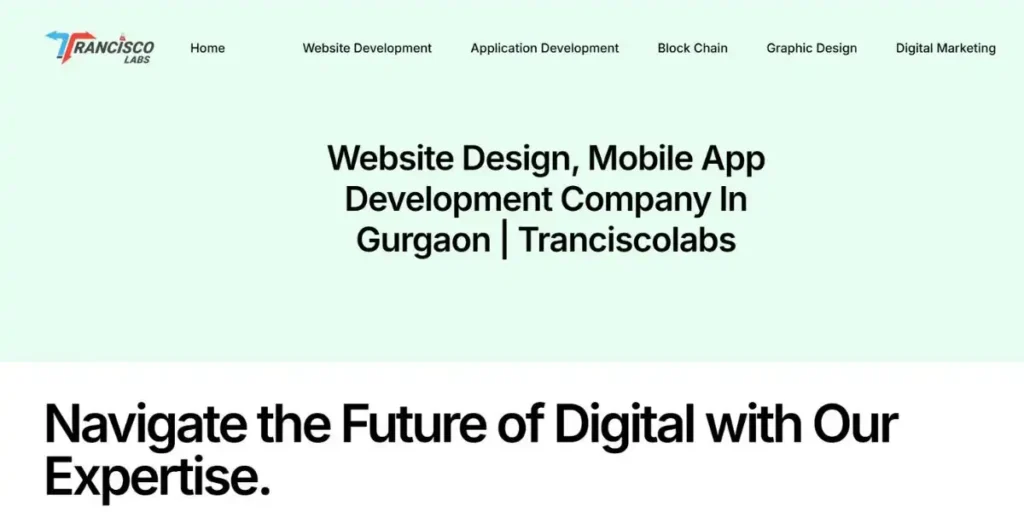 Trancisco Labs - Web Development Companies in Gurugram