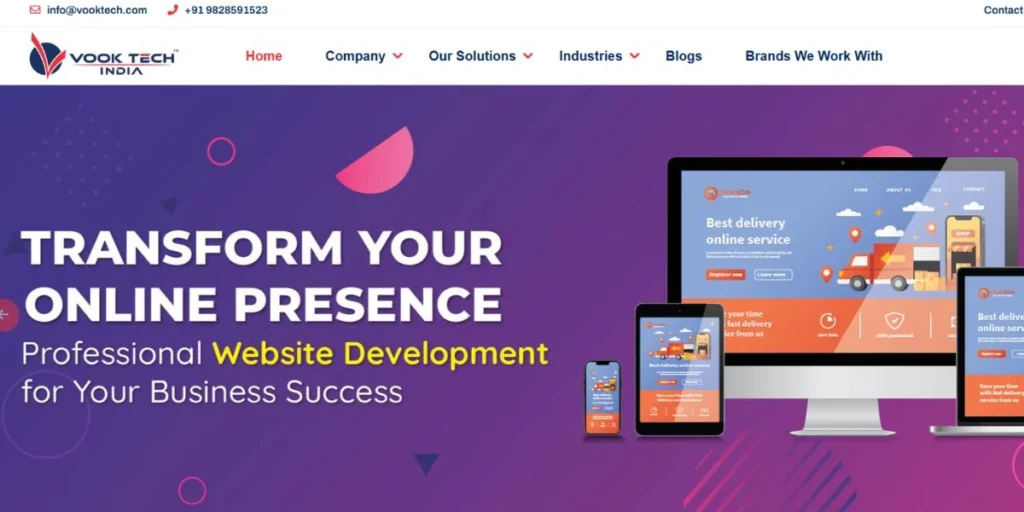 Vook Tech India - Web Development Companies in Gurugram
