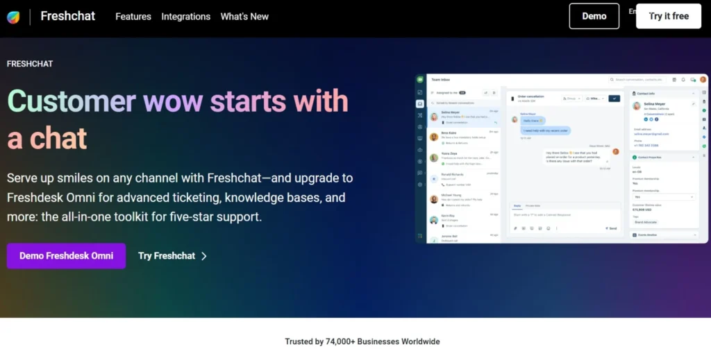 15 Best WhatsApp Business Automation Tools in 2026 WhatsApp Business Automation Tools - Freshchat