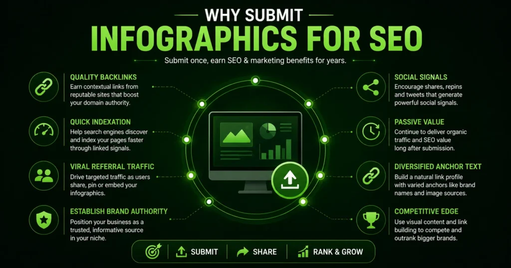 70+ Best Infographic Submission Sites List (2026): High DA, Free & Dofollow Infographic Submission Sites