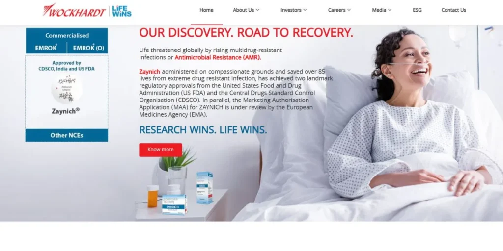 Wockhardt - Pharmaceutical Companies in India