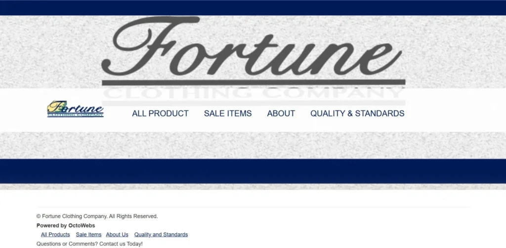 Manufacturing Companies in Tirupur - Fortune Clothing