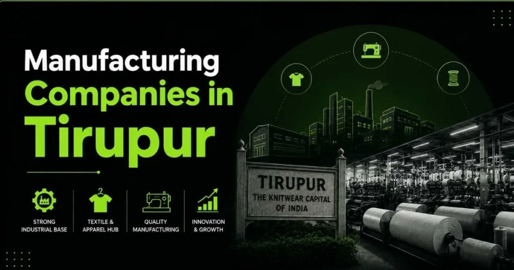 Top 20 Manufacturing Companies in Tirupur (2026): Verified Garment Exporters & Sourcing Guide